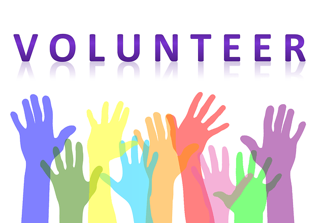 volunteers in the community